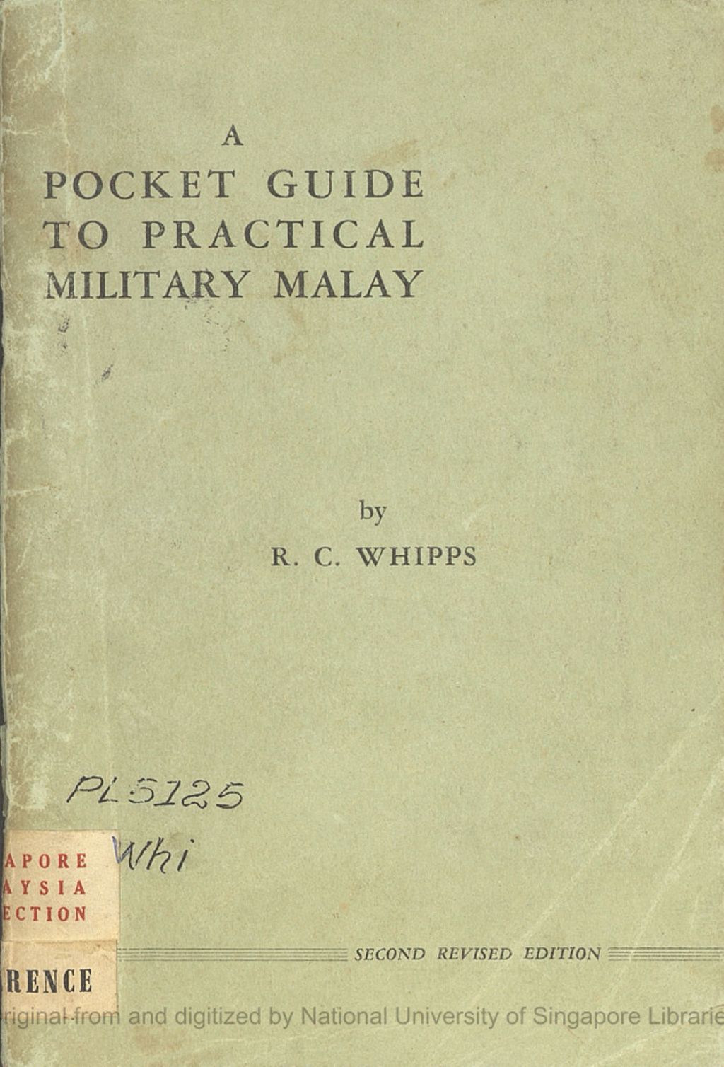 Miniature of A pocket guide to practical military Malay