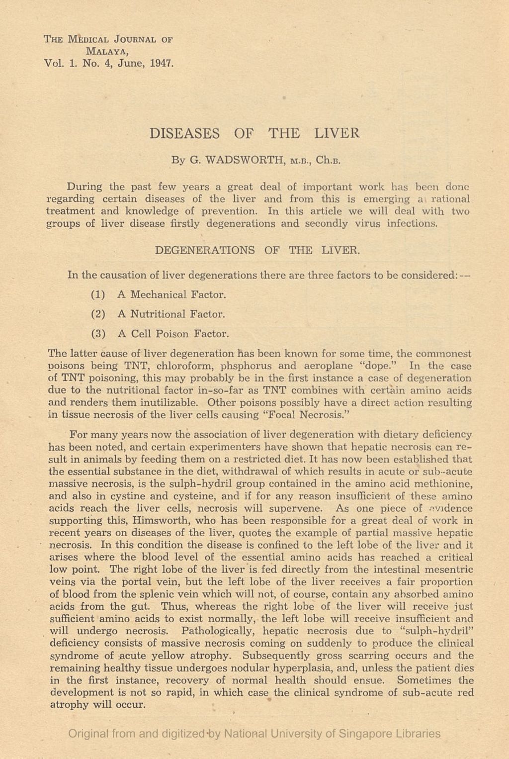 Miniature of Diseases of the Liver