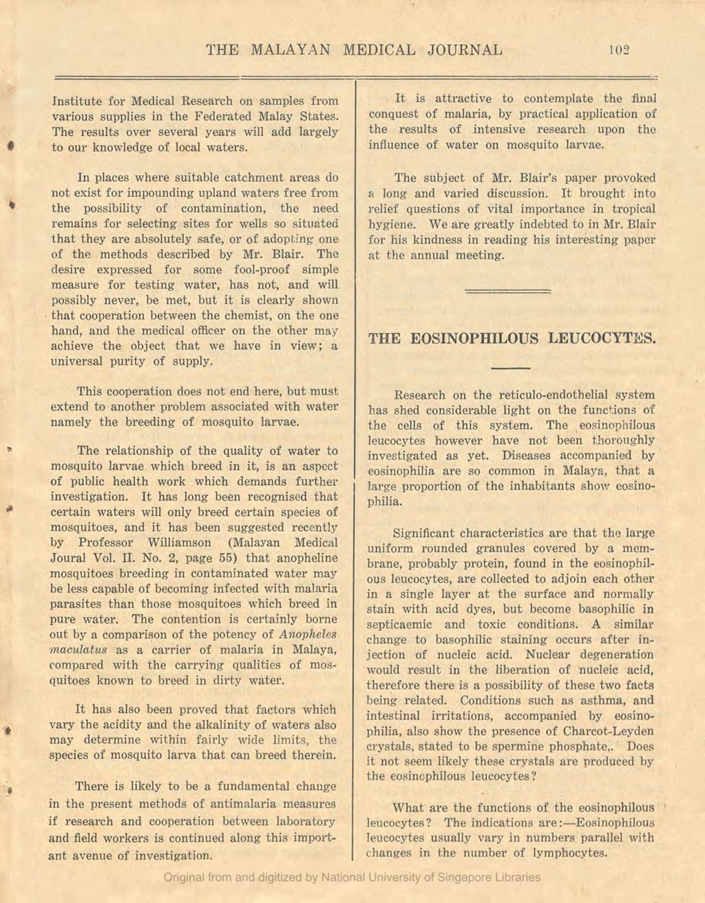 Miniature of Eosinophilous Leucocytes