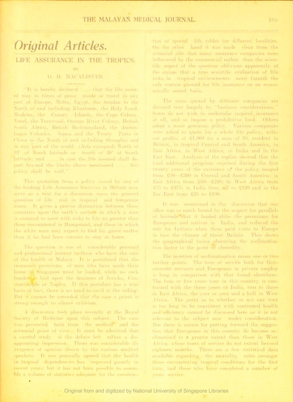 Miniature of The Malayan Medical Journal. Volume 3, Number 3