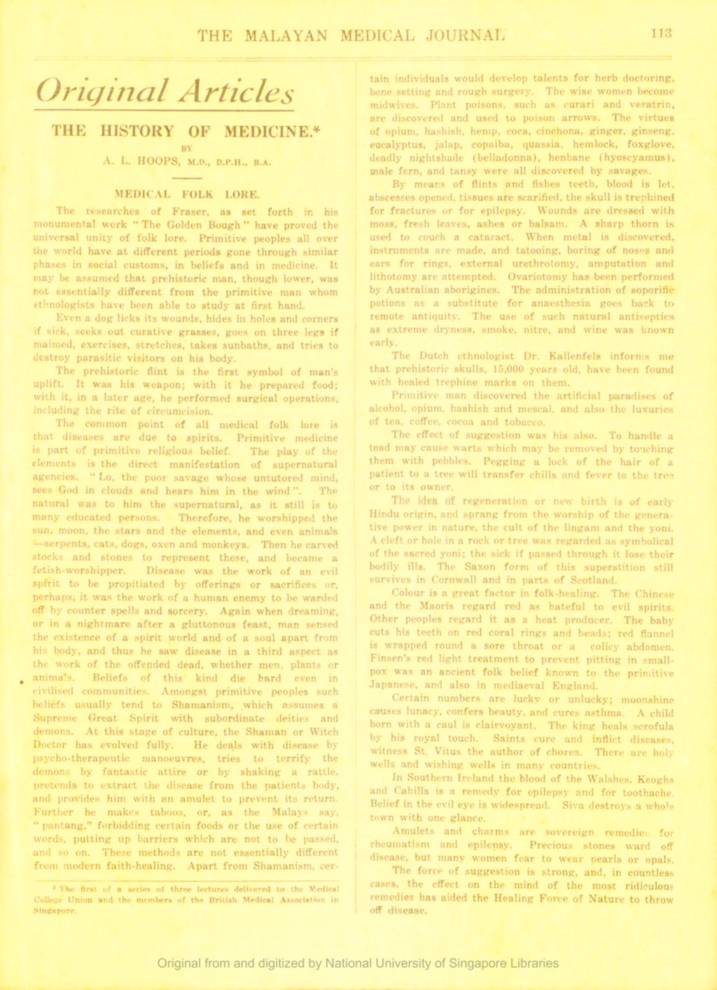 Miniature of The Malayan Medical Journal. Volume 4, Number 4