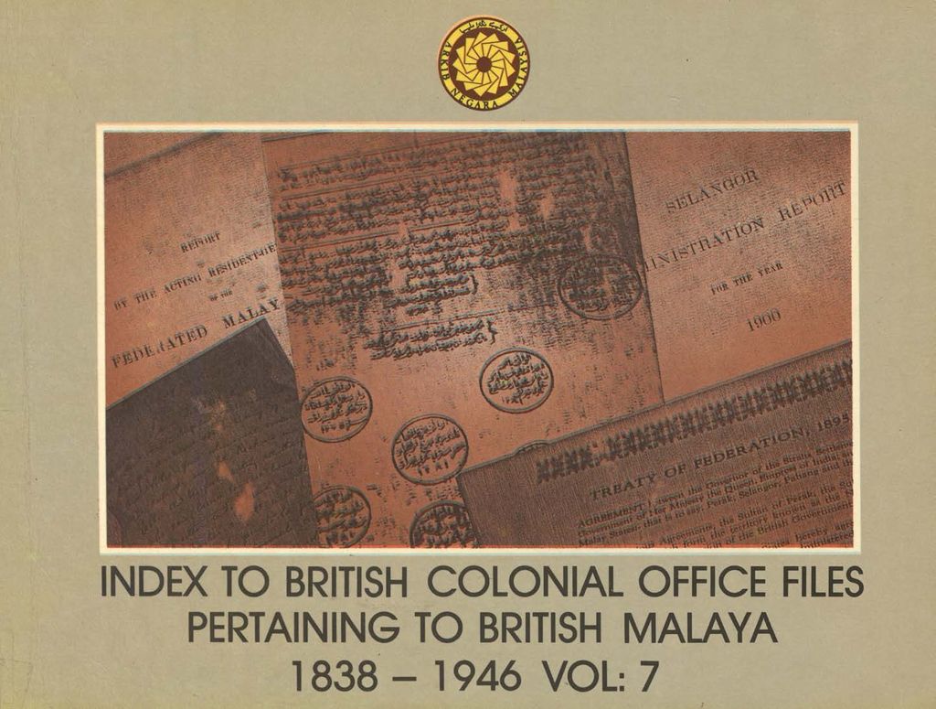 Miniature of Index to British Colonial Office files pertaining to British Malaya, Volume 7. CO 273 (1901-1919): Index (Gough - Pk)