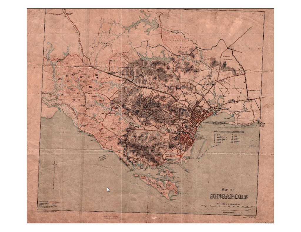 Miniature of Map of Singapore, 1914 (Scale 1:31,680)