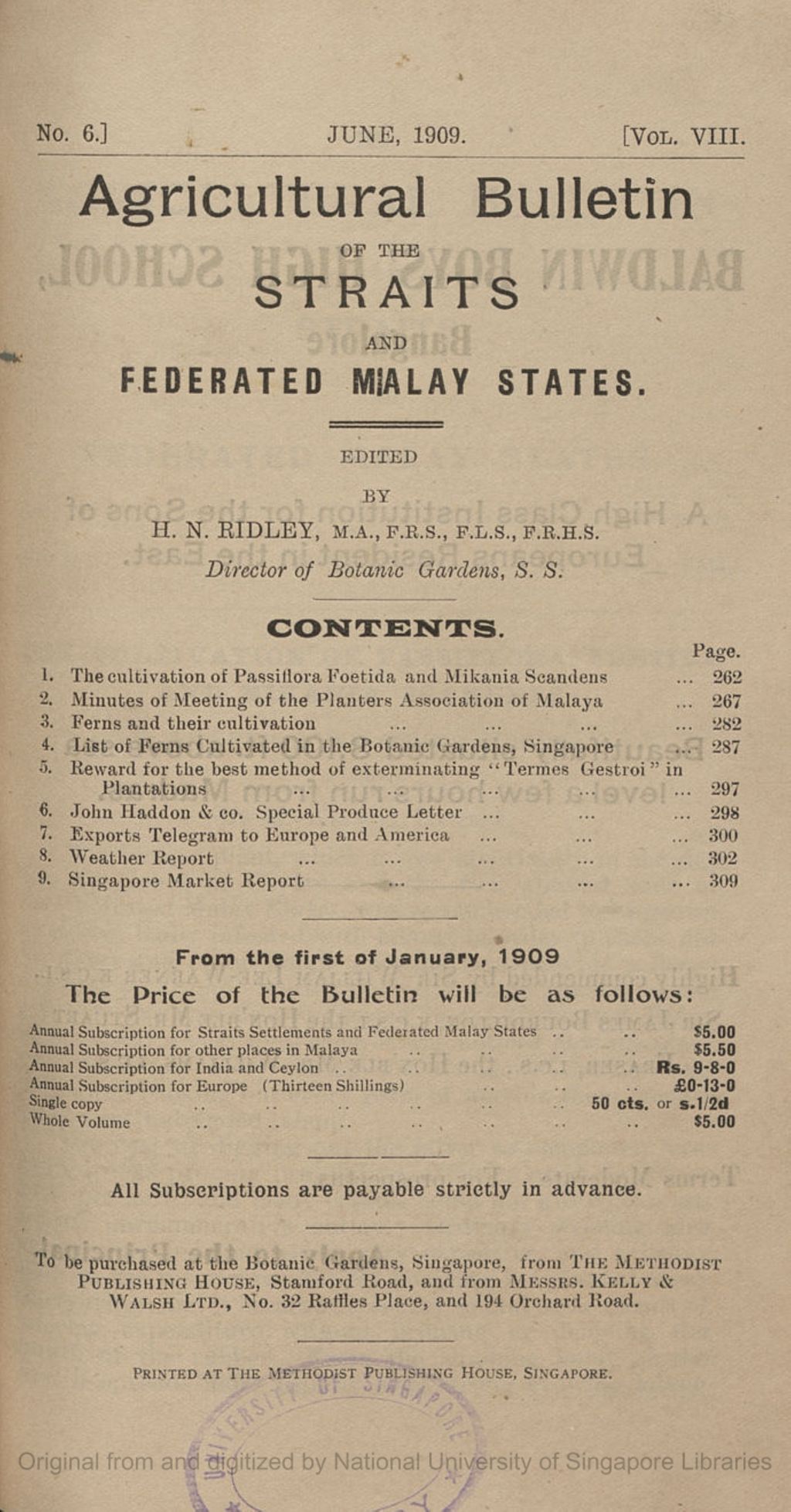 Miniature of The Cultivation of Passiflora Foetida and Mikania Scandens: to keep down other weeds