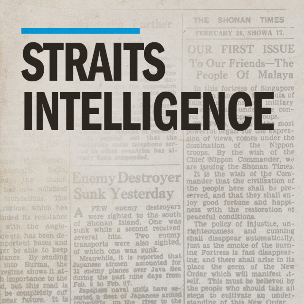 Miniature of Straits Intelligence 1882