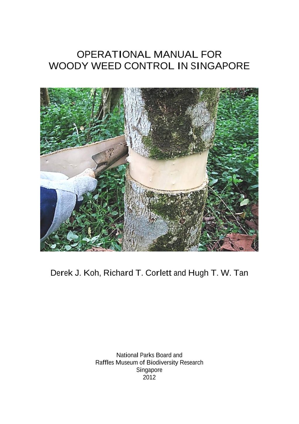 Miniature of Operational Manual for Woody Weed Control in Singapore