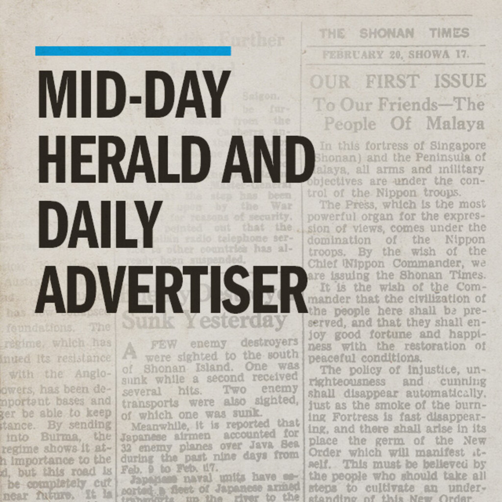 Miniature of Mid-Day Herald and Daily Advertiser