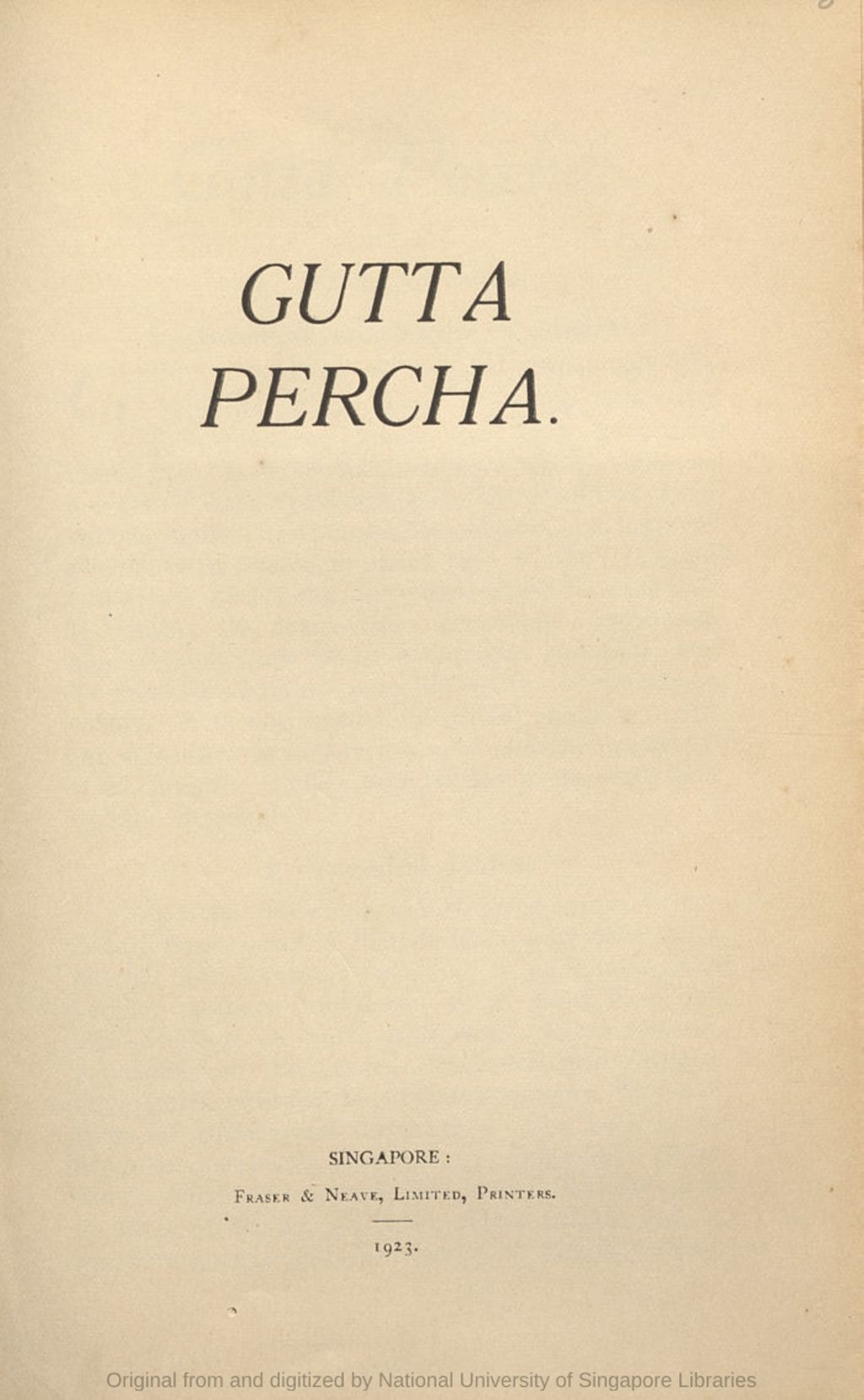 Miniature of Gutta percha