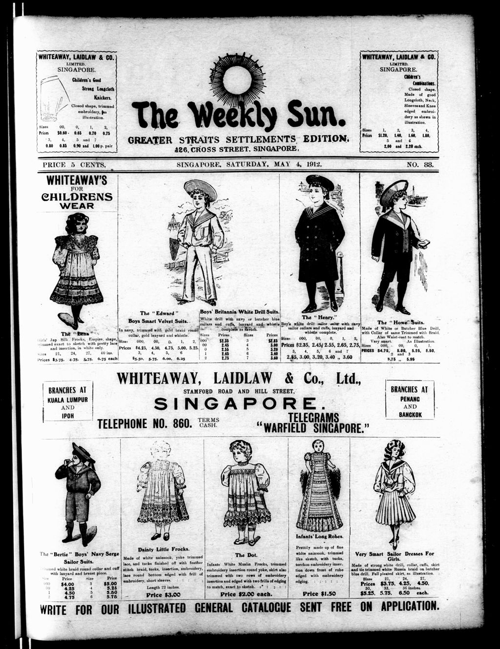 Miniature of Weekly Sun 04 May 1912