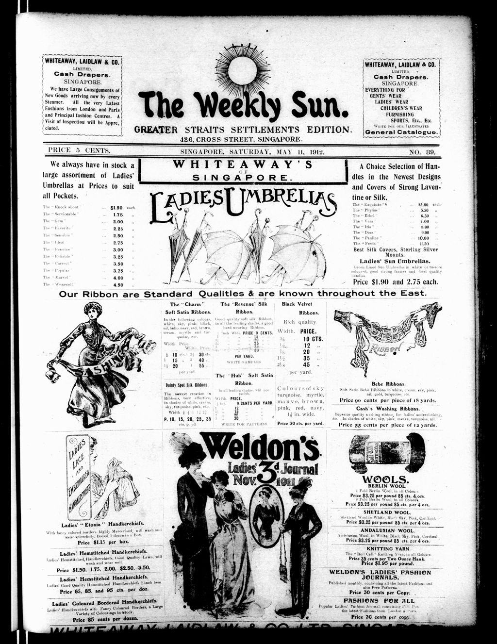 Miniature of Weekly Sun 11 May 1912