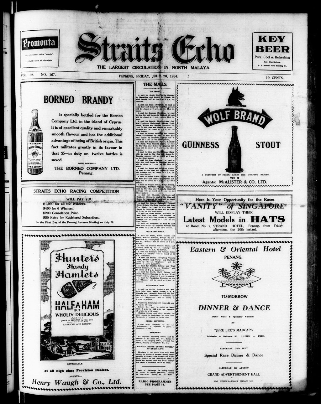 Miniature of Straits Echo 20 July 1934