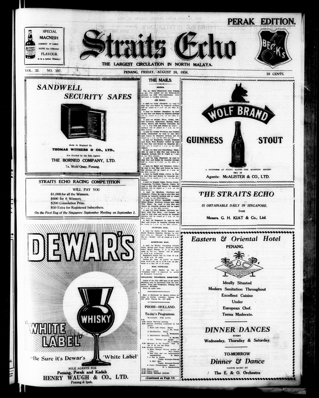 Miniature of Straits Echo 24 August 1934