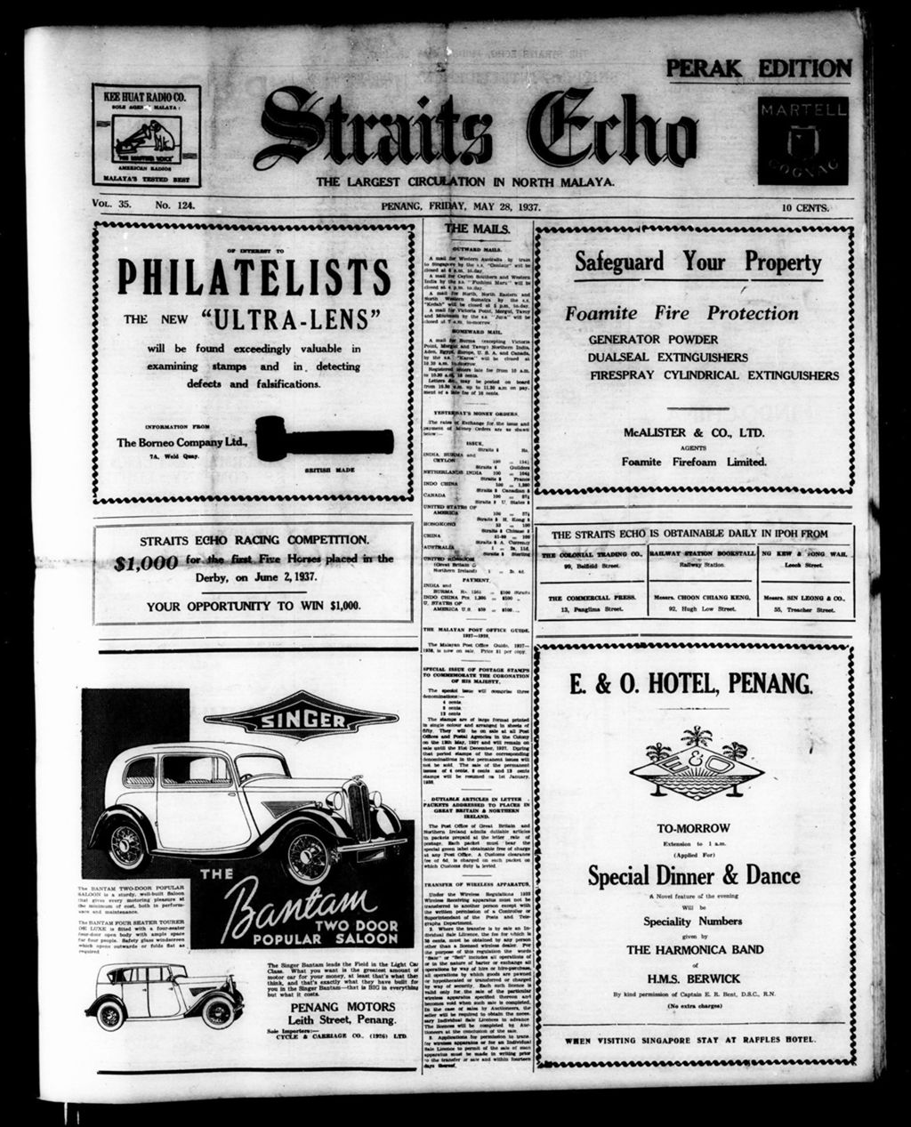 Miniature of Straits Echo 28 May 1937